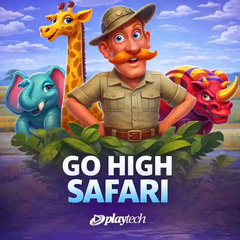 Go High Safari slot game interface